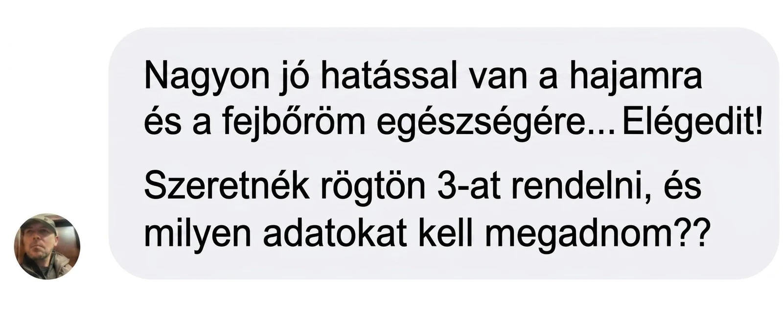 Ügyféltől érkezett üzenet